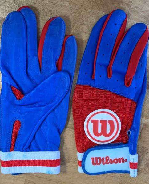 Wilson A360 Youth Batting Gloves Sheepskin Palm ??? Small Medium Large
